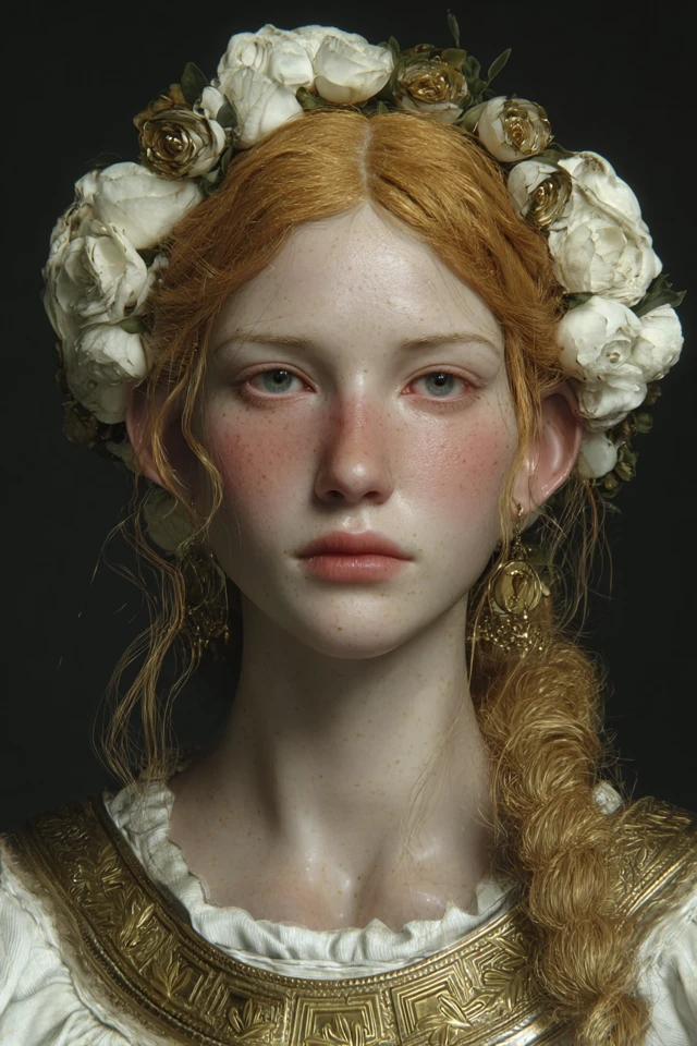 Aphrodite Greek Goddess Hyperrealistic Photography