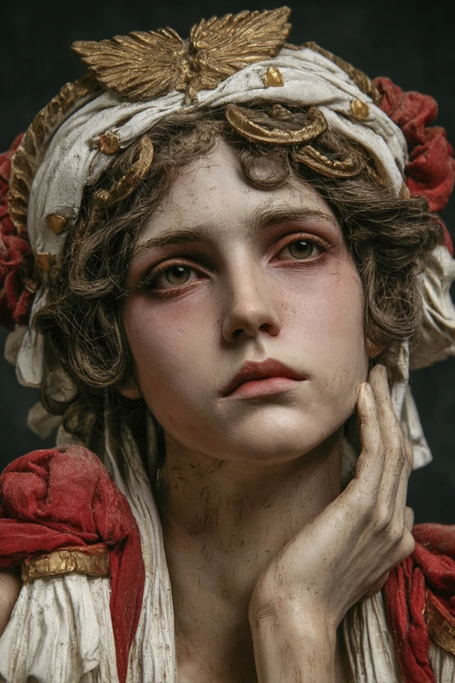 Aphrodite Greek Goddess Hyperrealistic Photography
