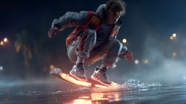 Nike Back to the Future: Futuristic Hoverboard Ad