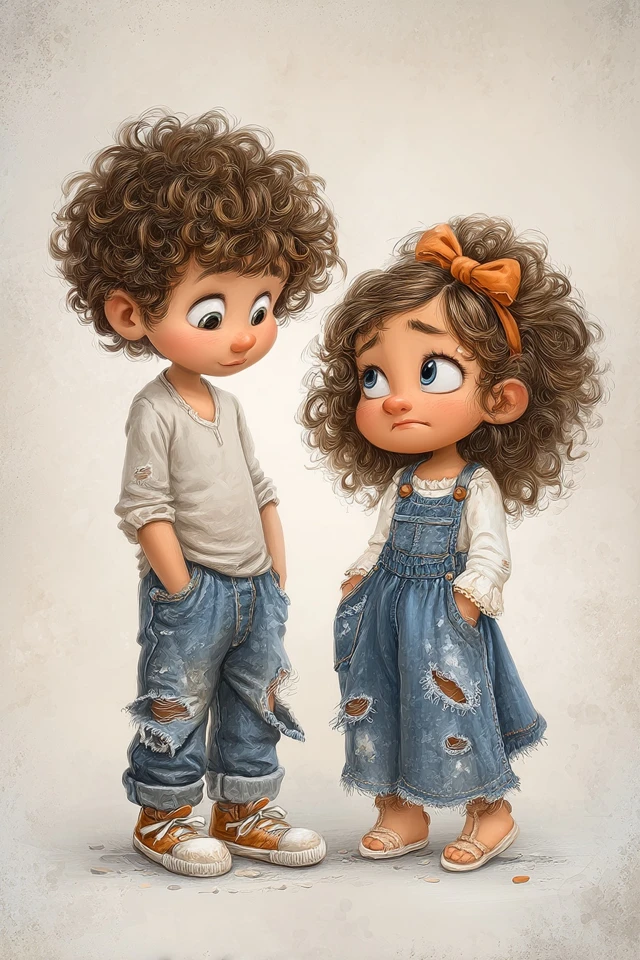 Curious Childrens Illustration