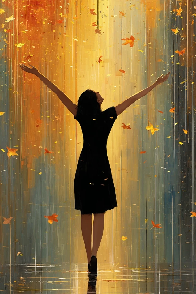 Gratitude Abundance Watercolor Art