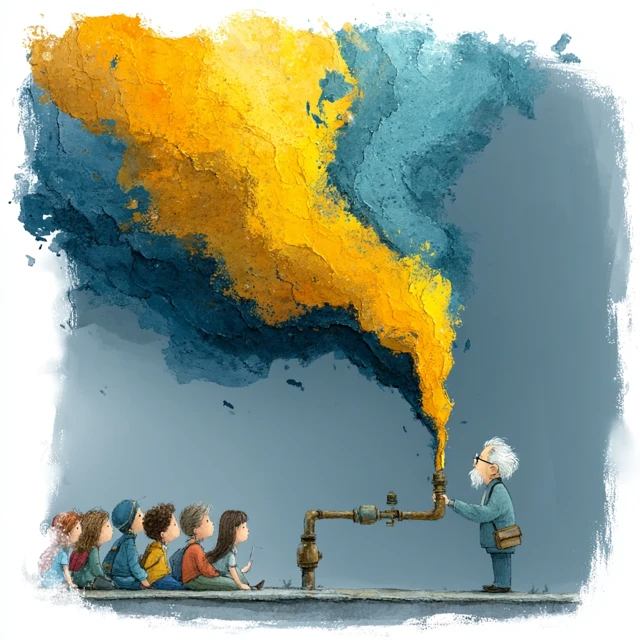 Teacher Pipeline Burst: Illustration of Education Crisis