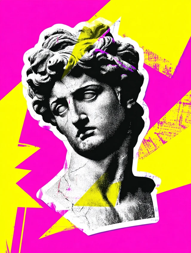 David Michelangelo Pop Art Illustration