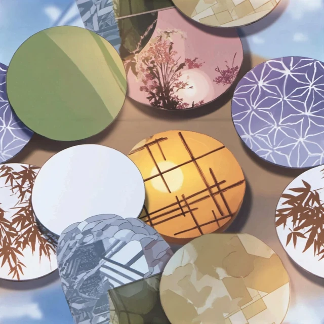 Anime Style Cookies and Eggs on a Sunny Day
