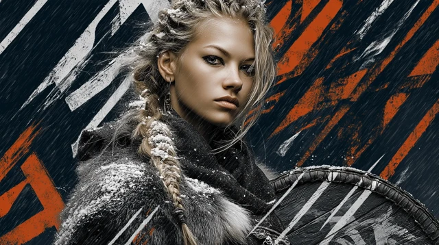 Danish Shieldmaiden Fantasy Art