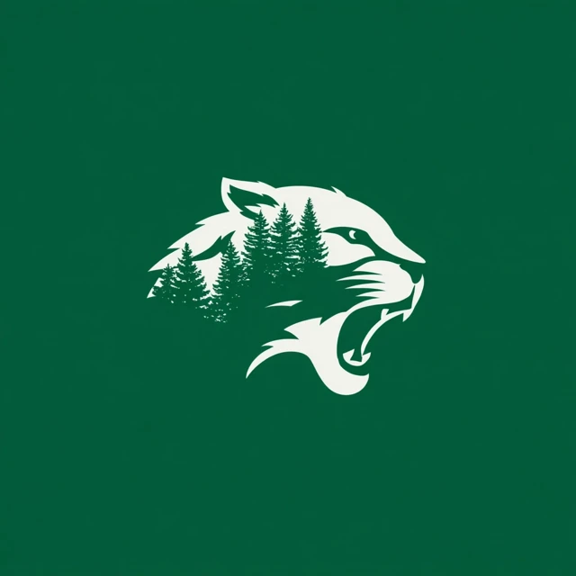 Minnesota Wild Logo Design with Forest Imagery