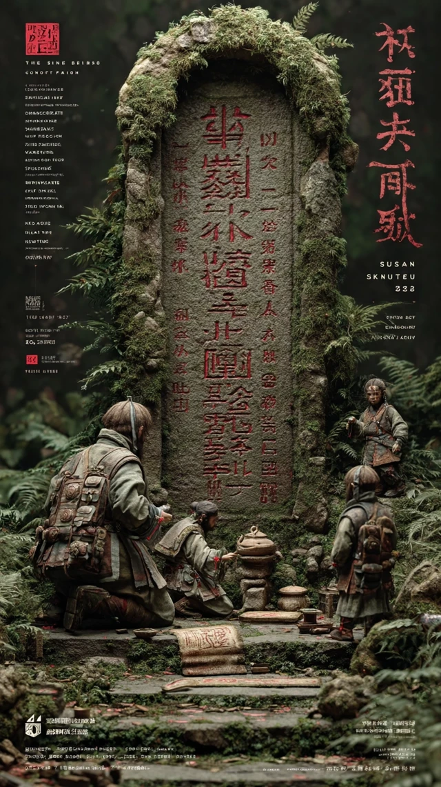 Ancient Herb Sanctuary Exploration at Dawn