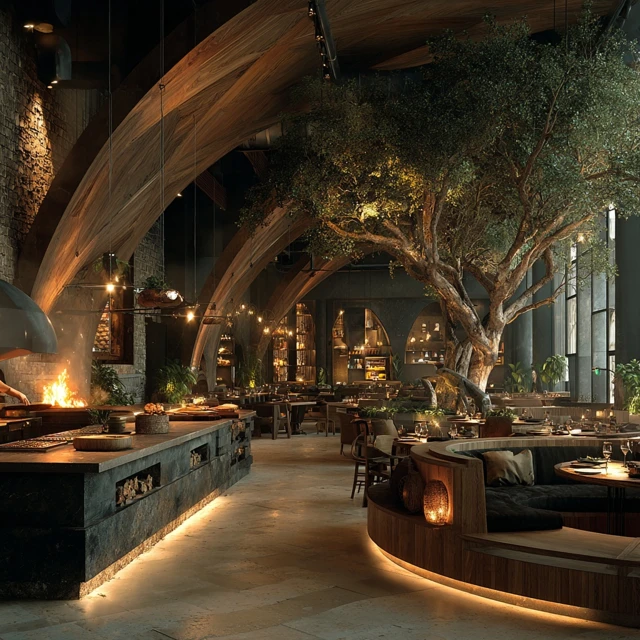 Upscale Mexican Restaurant Interior Design