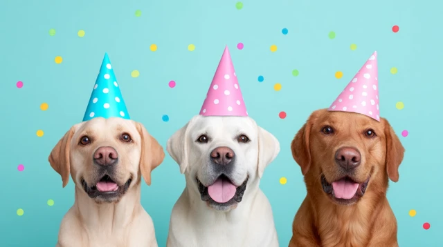 Pet Birthday Party Hats Colorful Celebration Supplies