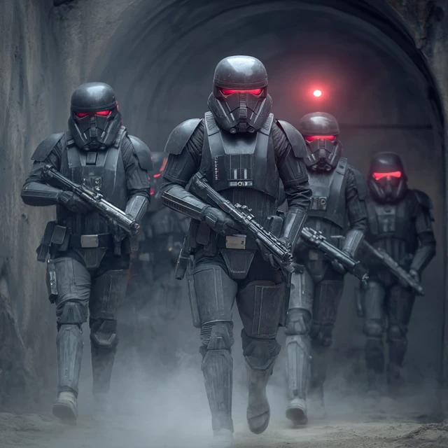 Star Wars Death Troopers Cinematic Shot