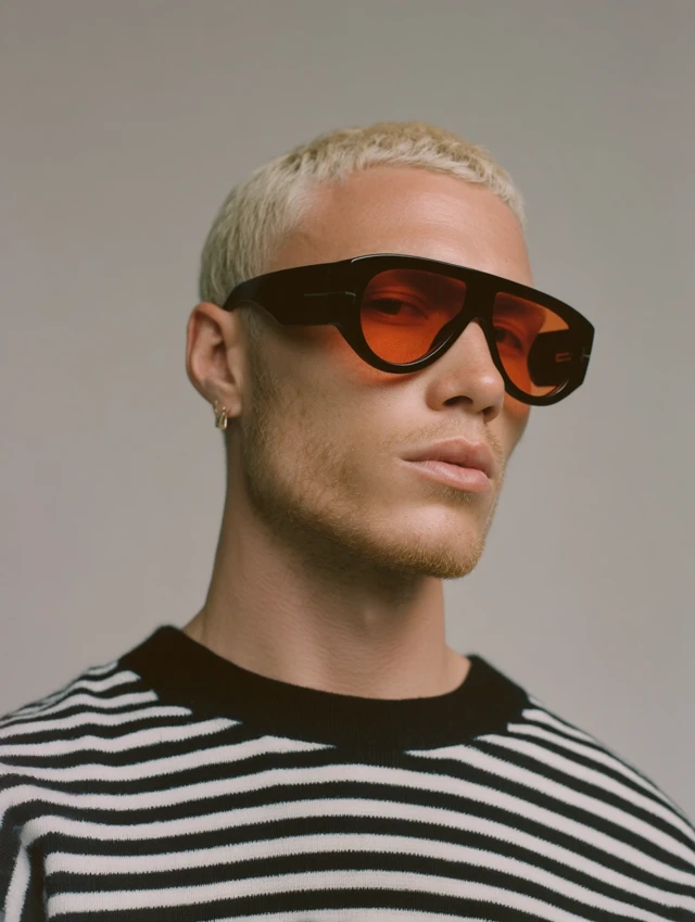 Fashion Editorial: Man in Sunglasses