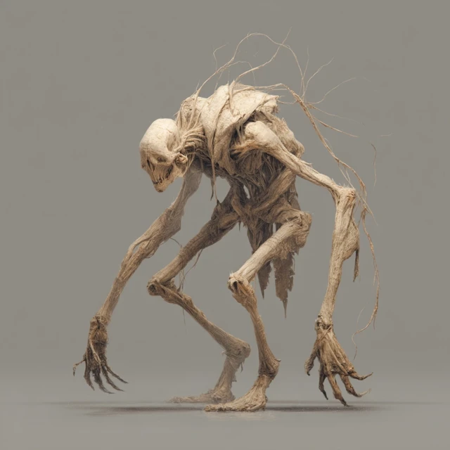 Bone and Sinew Creatures Strange Humanoids
