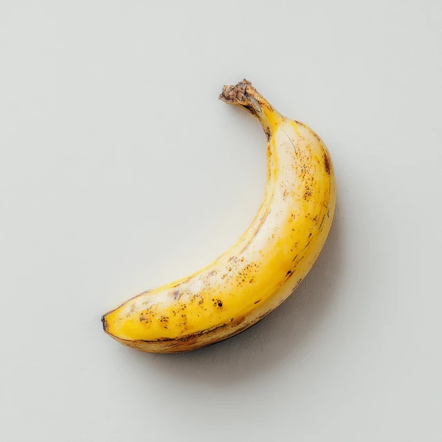 Realistic Banana Photography Minimalist Soft Lighting