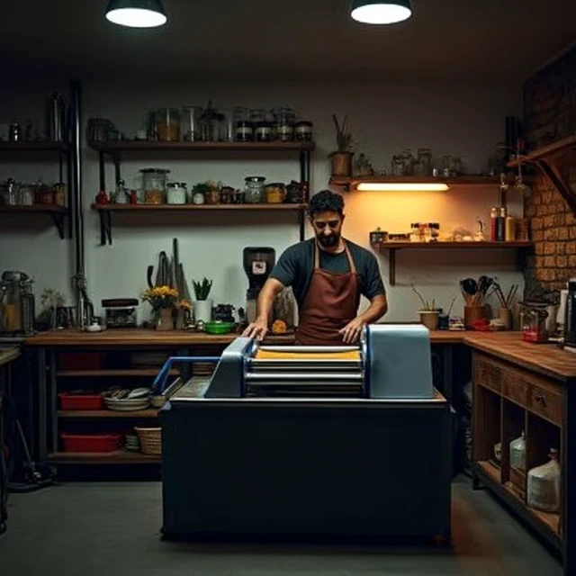 Indonesian Cafe Kitchen Noodles Machine