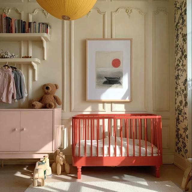 Elegant French Nursery Shabby Chic Style
