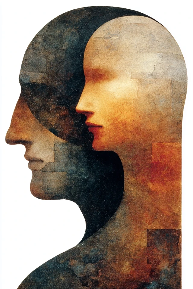 Psychology Art: Dark Triad Portrait