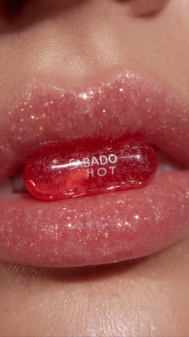 Glossy Lips Product Photography Sabado Hot Pill