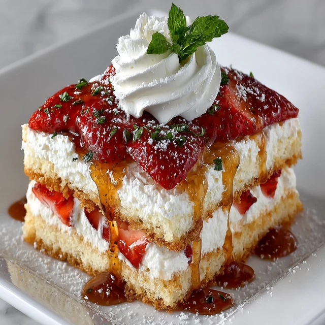 Delicious Strawberry Shortcake Dessert Recipe
