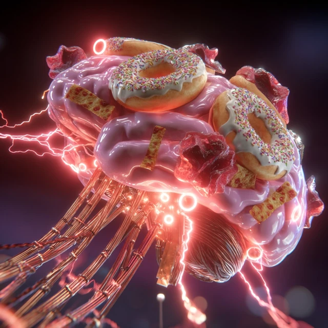 Food Addiction Brain Dopamine Overstimulation