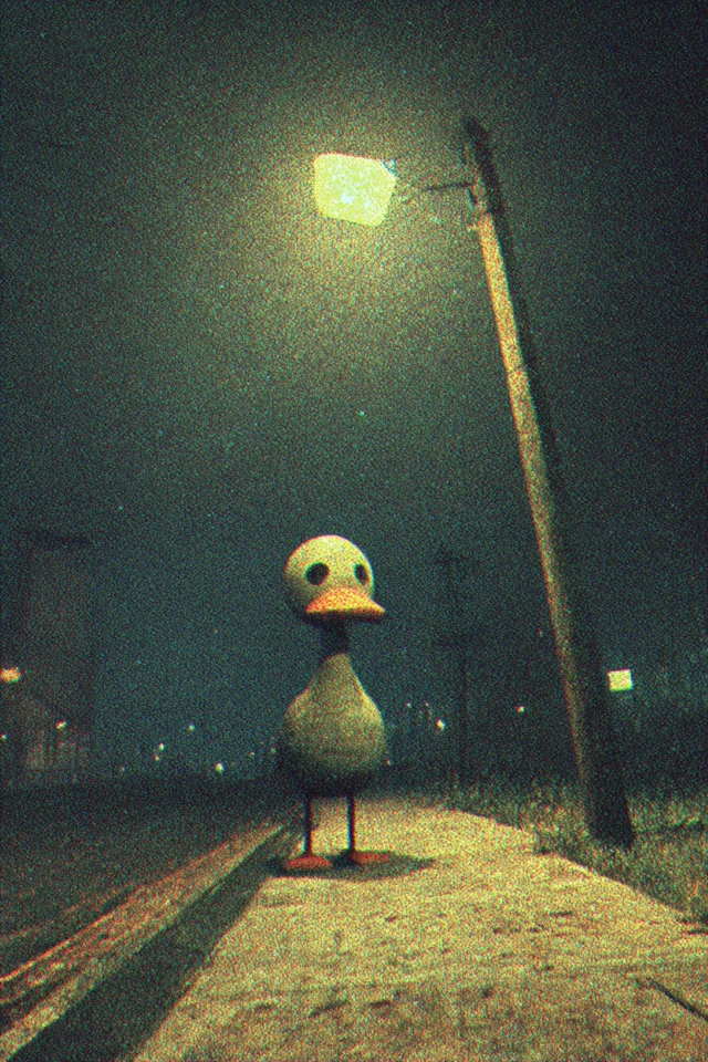 Pixel Duck Melancholy 90s Low Poly Game