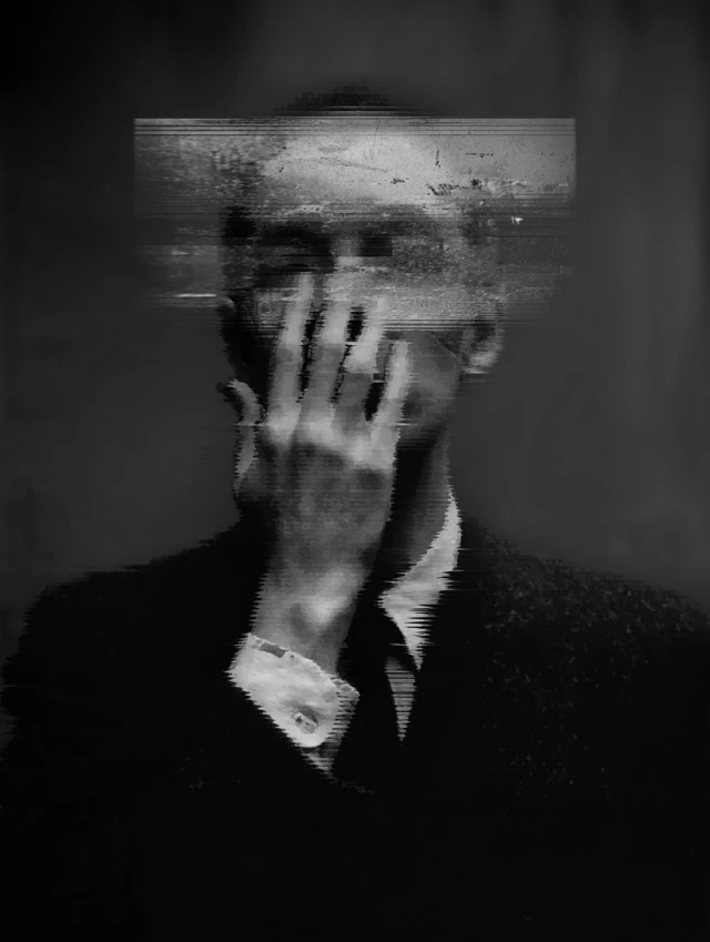 Distorted Reality Portrait Conceptual Art