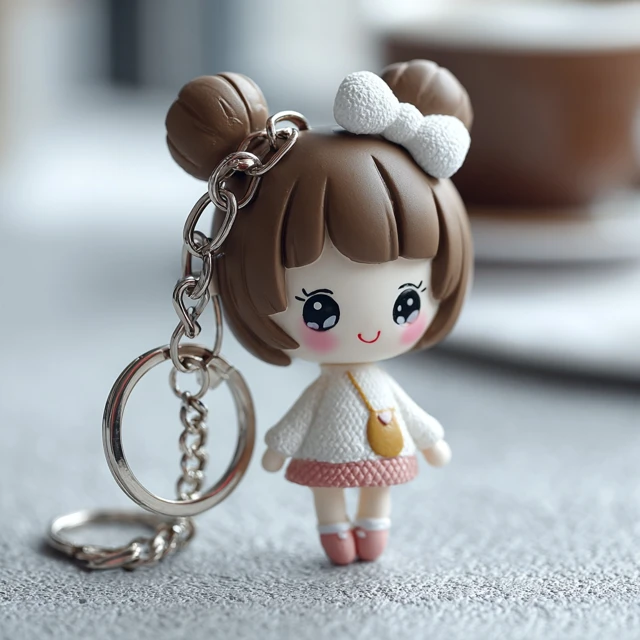 Cute Cartoon Keychain Doll Pendant Fashionable Exquisite