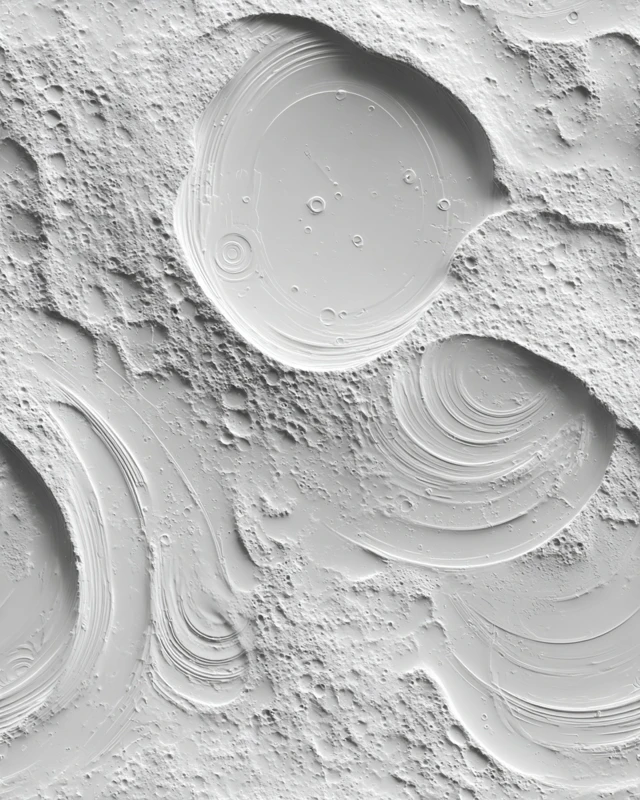 Lunar Surface Texture Seamless Pattern Design
