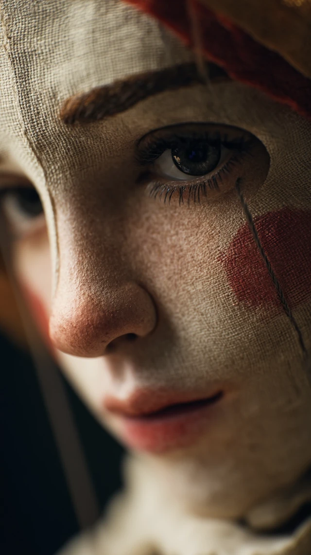 Puppet Woman Realistic Portrait Sony A7RV