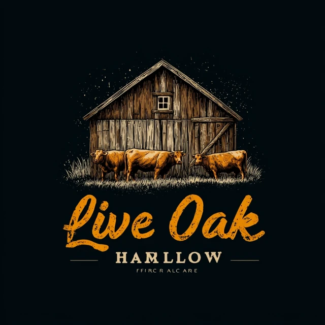 Live Oak Hollow Logo Farm Life YouTube Channel