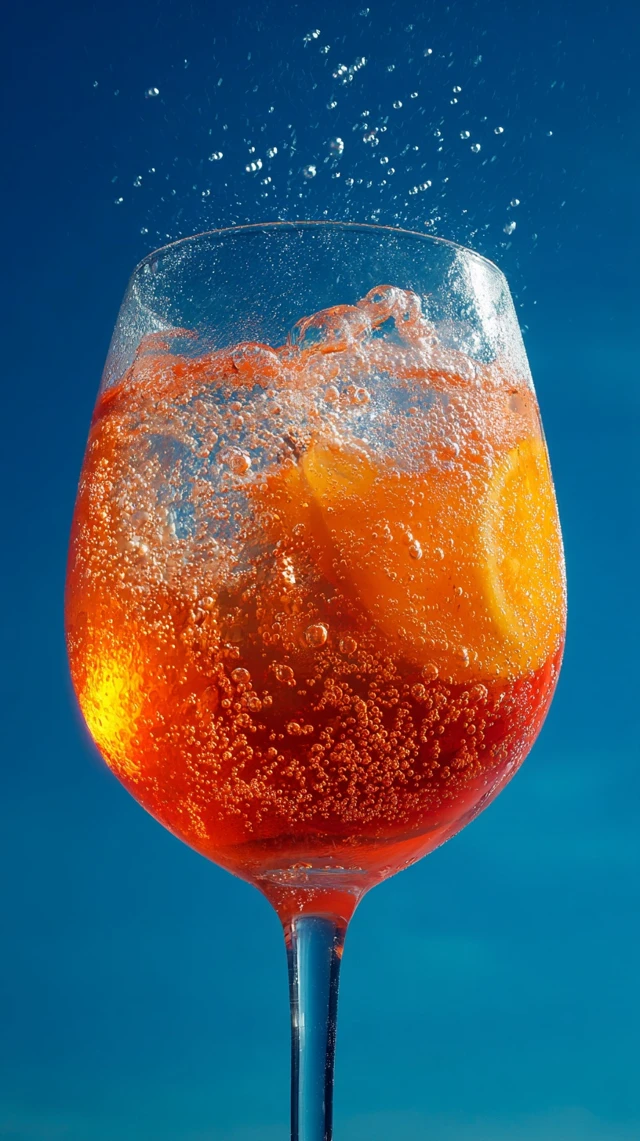 Refreshing Aperol Spritz Cocktail Photography