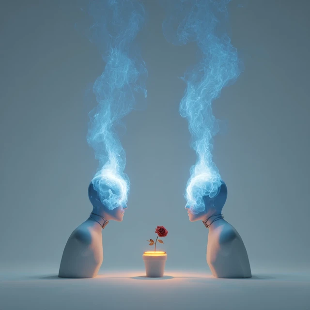 Souls Communicating Telepathically With Rose and Honey