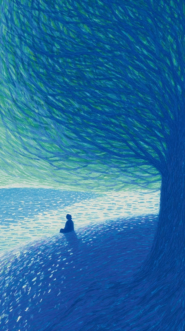 Tranquil Painting Nature and Solitude