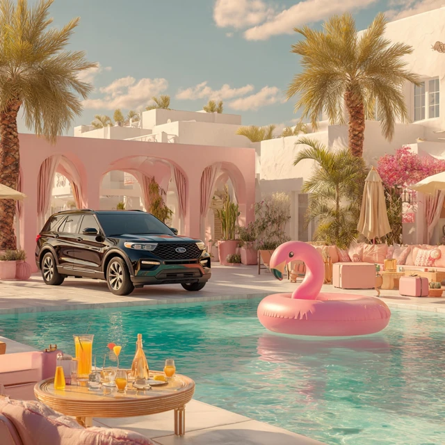 Ford Explorer Corporate Car Leasing AllInclusive Resort