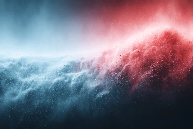 Vintage Rainbow Lens Flare Dust Overlay Effect