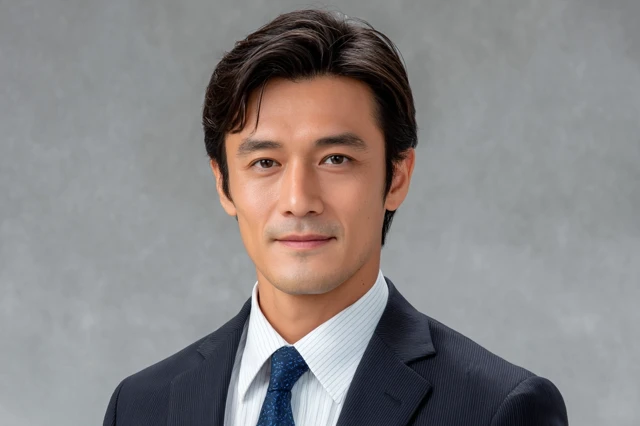 Professional Portrait of Japanese Business Executive