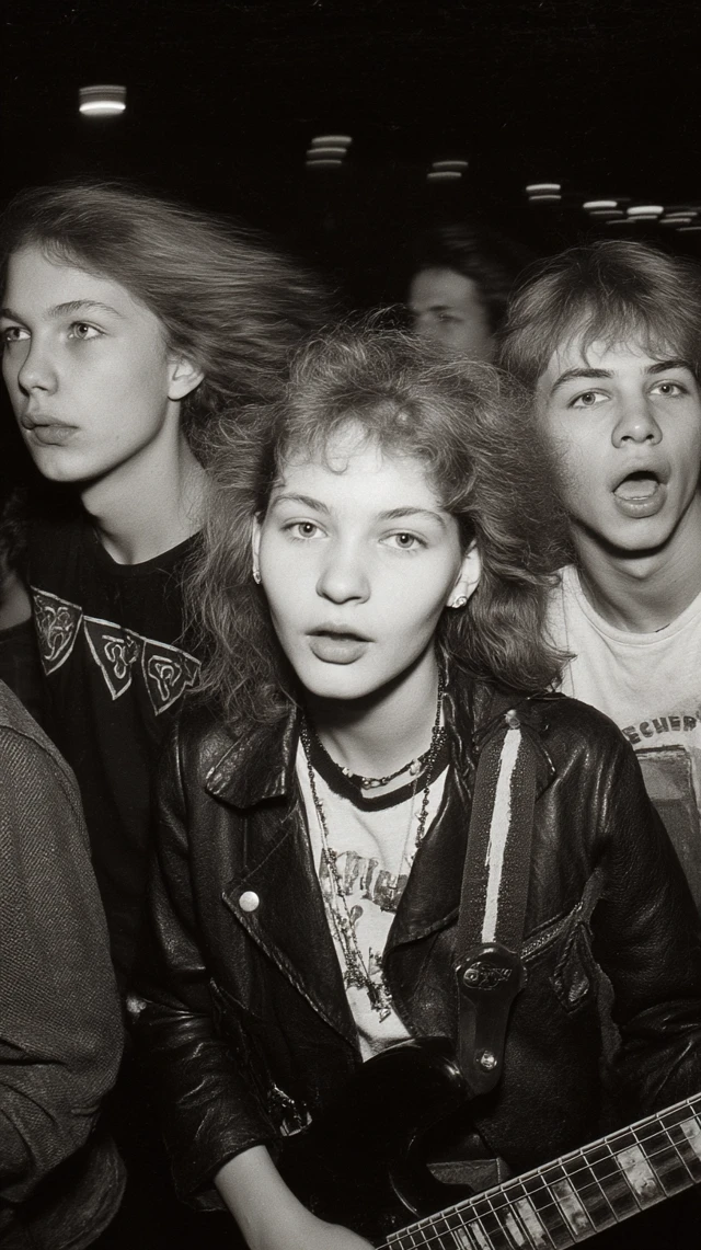 Soviet Rock Band 90s Photo by Igor Mukhin