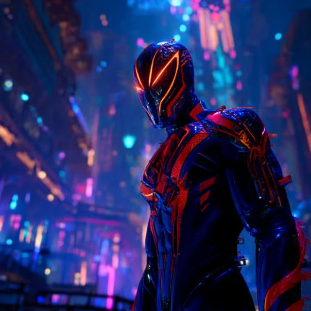 Across the SpiderVerse Scene 3D