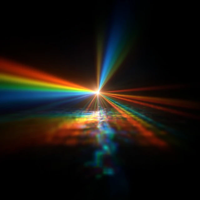 Laser Light Reflection and Rainbow Hologram