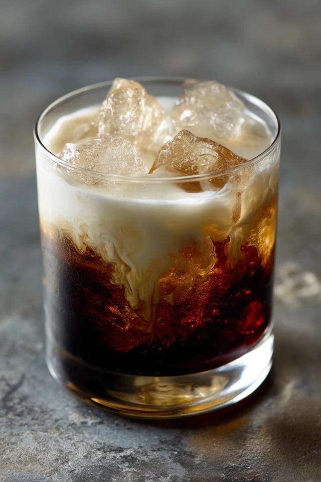 White Russian Cocktail Recipe Refreshing Drink