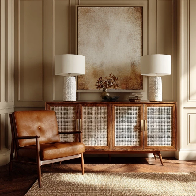 Mid Century Modern Interior Design Scene