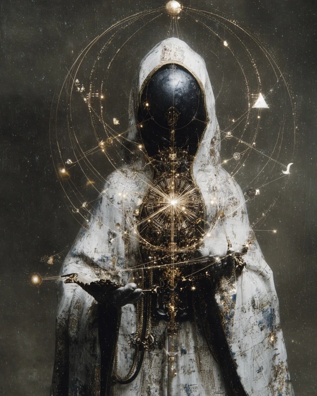 Dark Prince Painting Inspired by Hieronymus Bosch