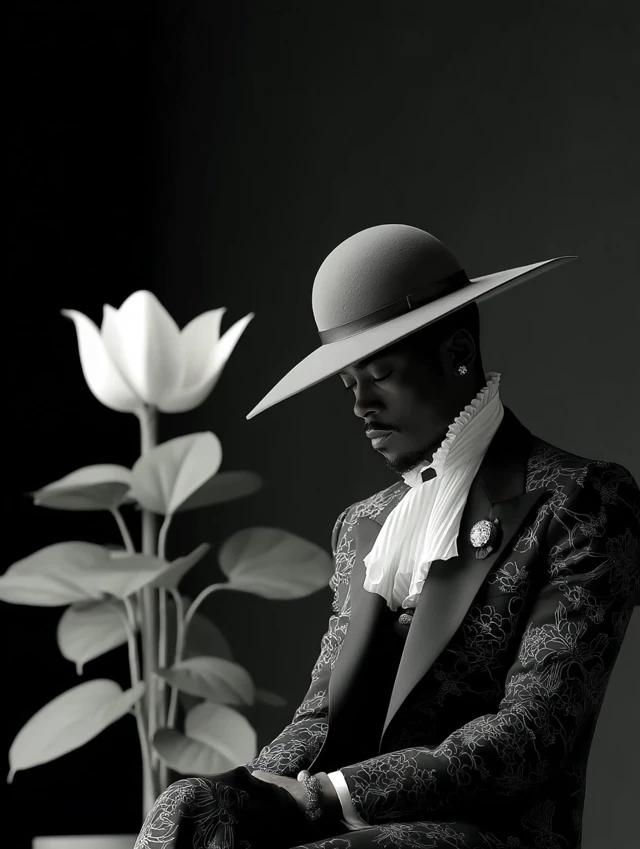 André 3000 Fashion Editorial: Black Dandy Style