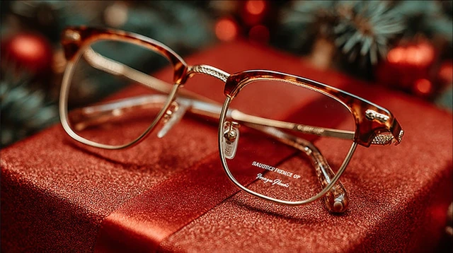 Retro Glasses Gift Festive Warmth