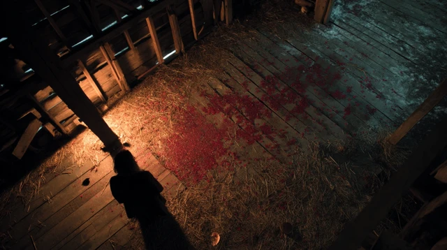 Barn Crime Scene Moody Atmosphere