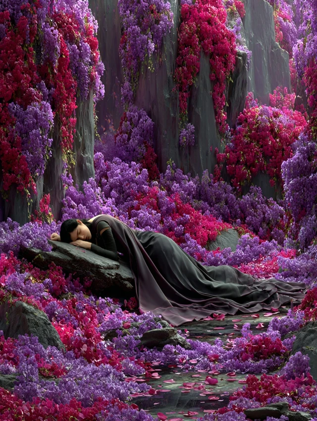 Sleeping Beauty Fantasy Art