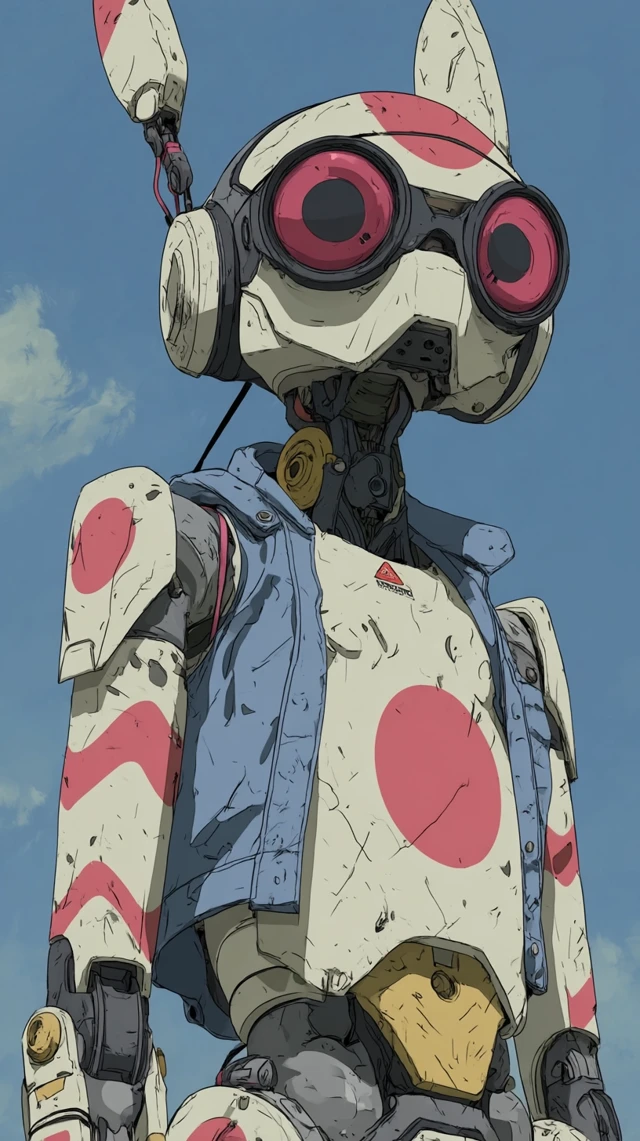 Anime Robot Illustration