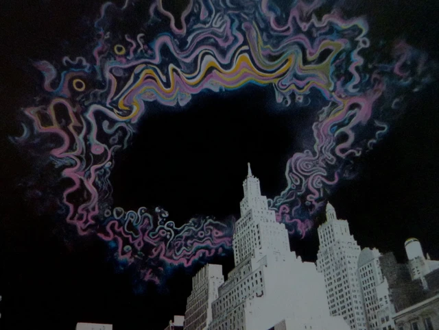 1920s NYC Solar Eclipse Art Deco