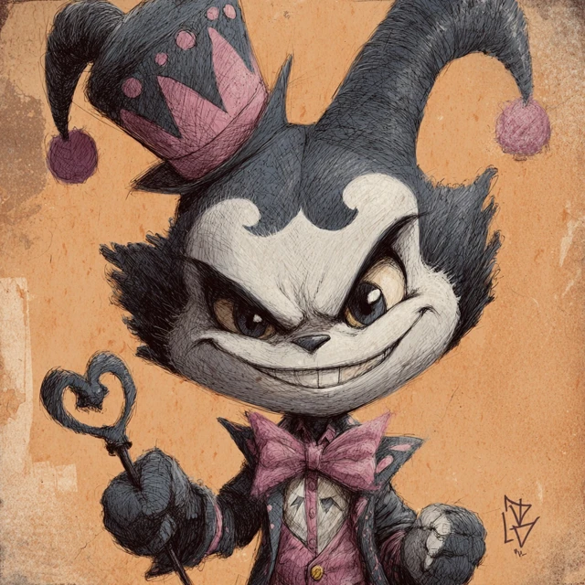 Cute Villainess Evil But Sweet Illustration