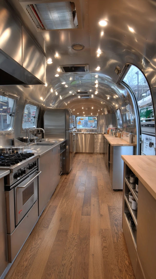 Airstream McDonald&#039;&#039;s Food Truck Interior Design
