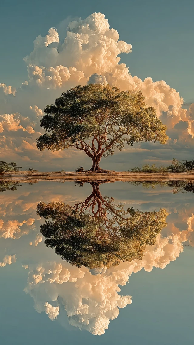 Amazon Reflection Boat Nature Photography